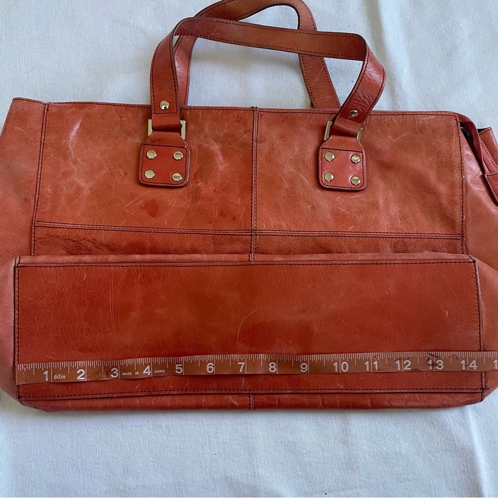 Kenneth Cole New York large leather tote bag - Picture 5 of 9